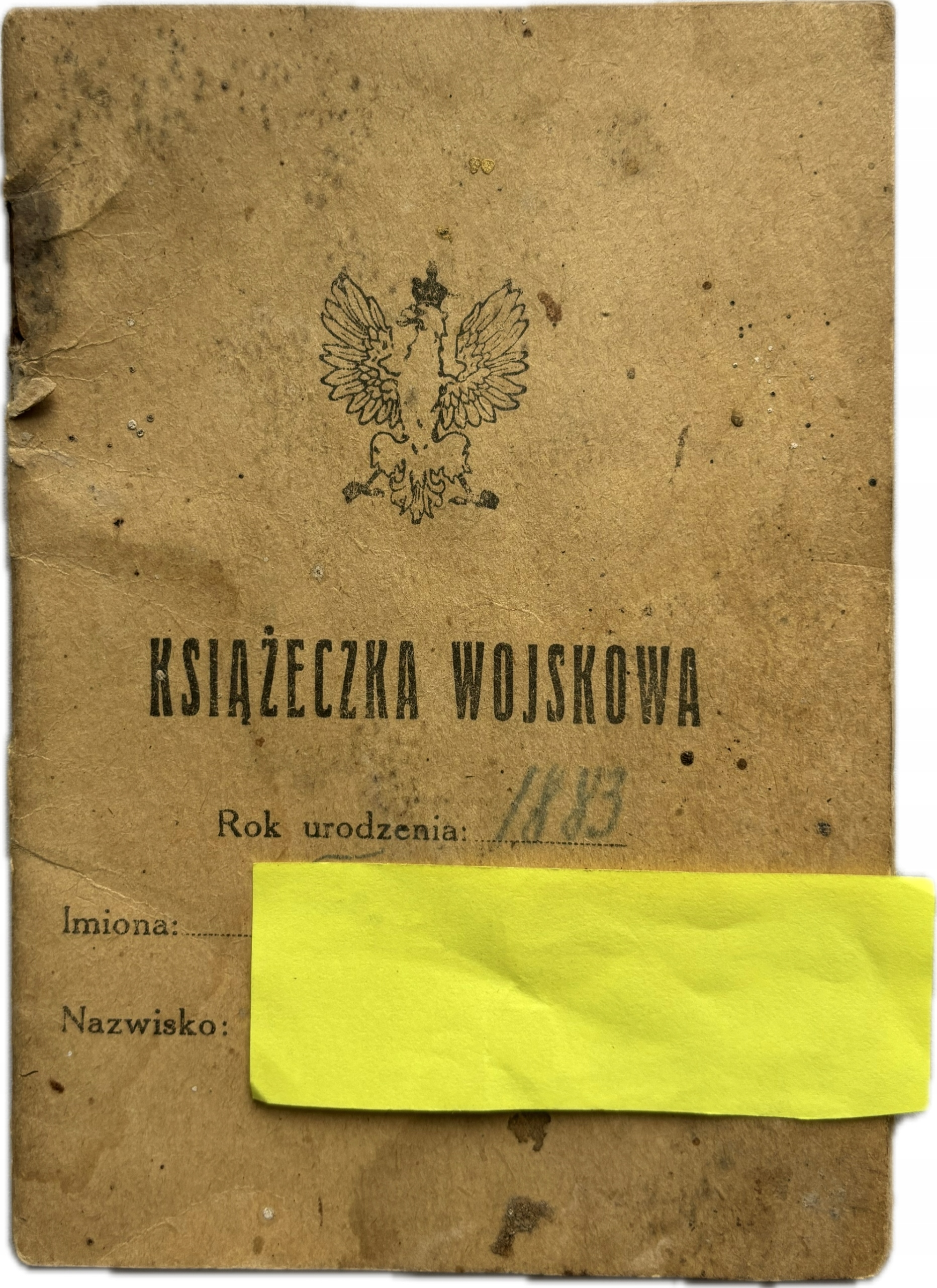 KSIĄŻECZKA WOJSKOWA WP II RP 31 PUŁK PIECHOTY