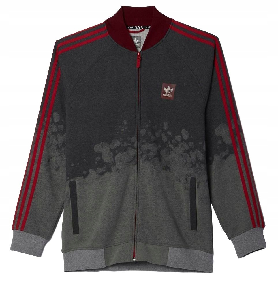 ADIDAS ORIGINALS Bold Sport BLUZA MĘSKA SZARA r. M