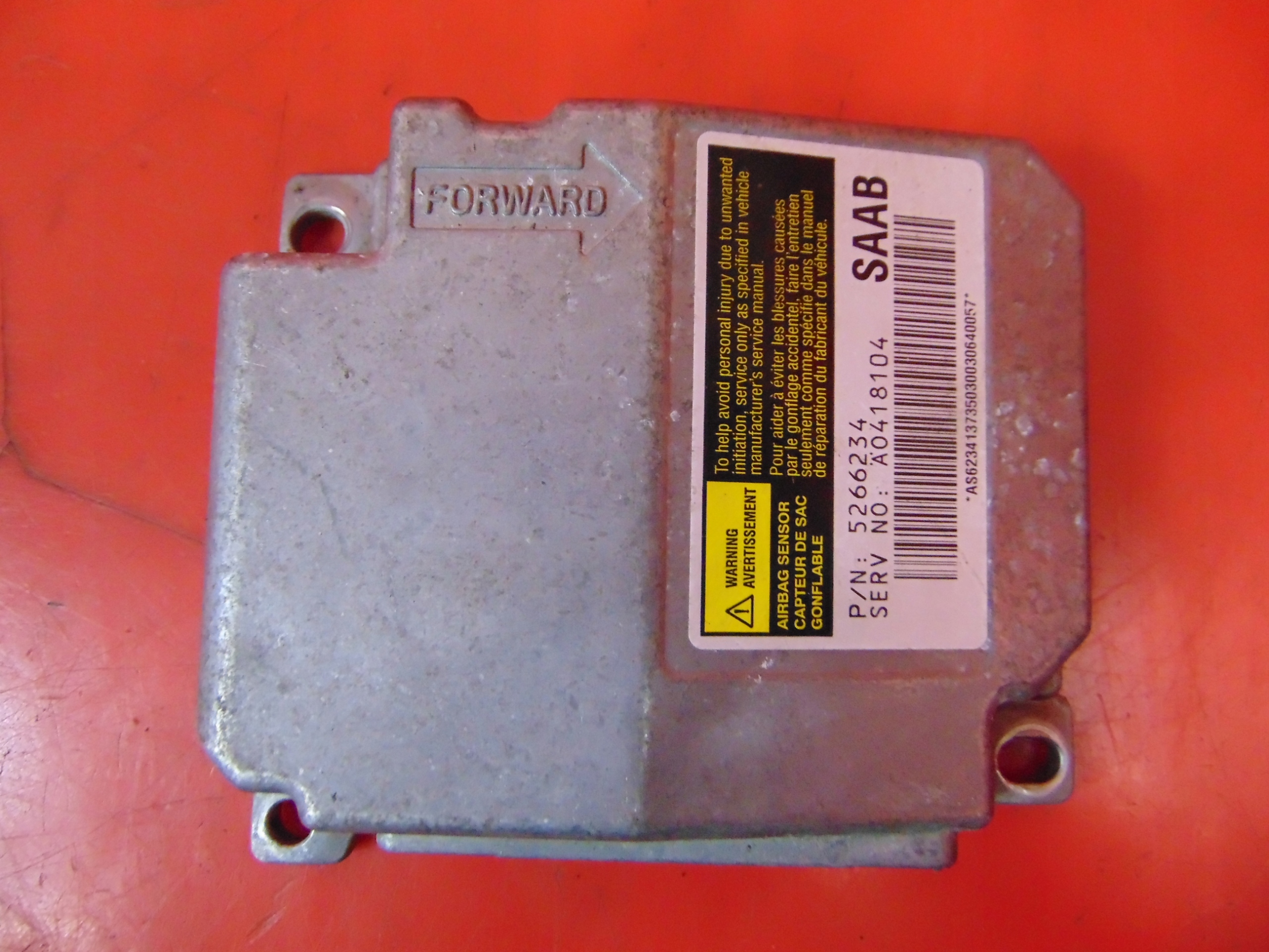 SAAB 95 9-5 module control unit SENSOR airbag 5266234