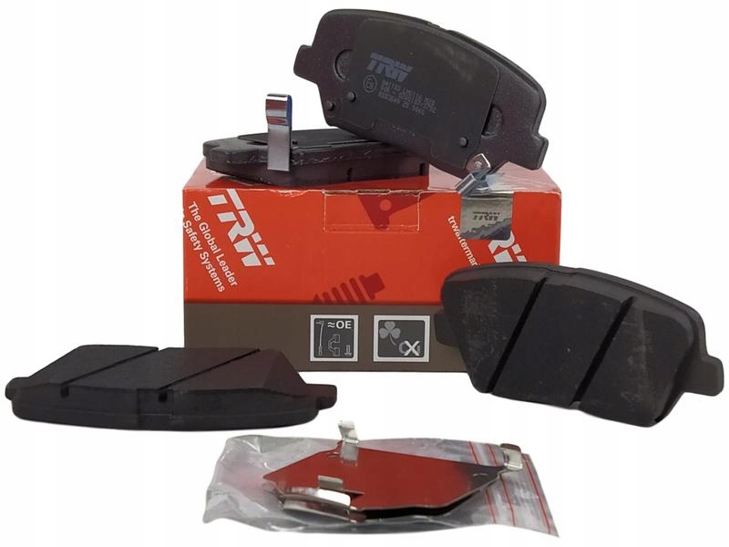 TRW ГАЛЬМІВНІ КОЛОДКИ ПЕРЕДНІ GDB3549