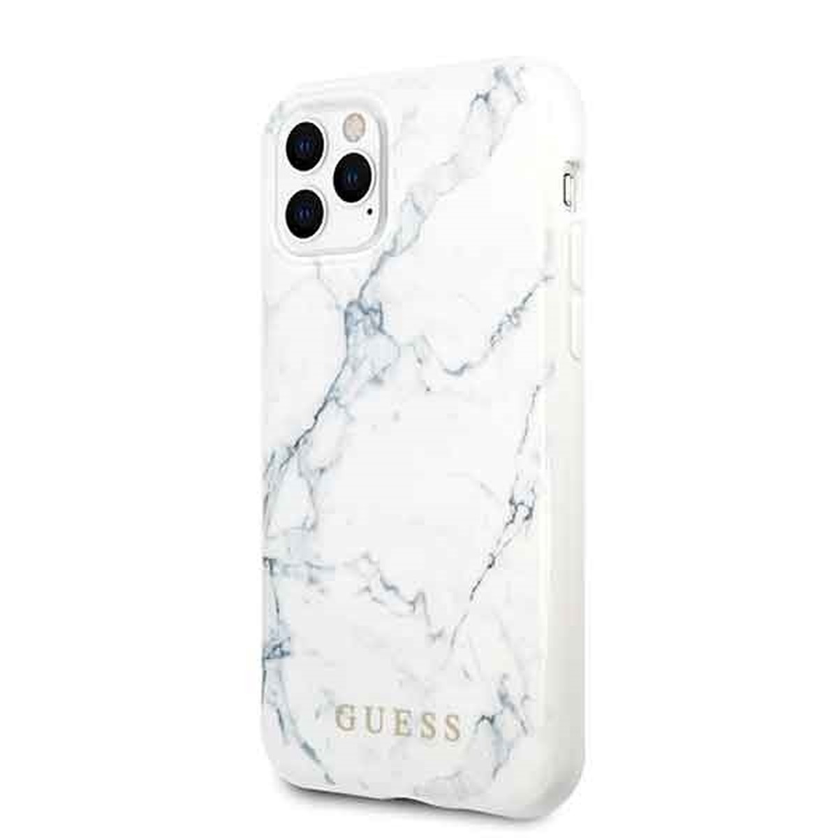 Etui Guess Marble na iPhone 12 mini 5,4" białe Guess