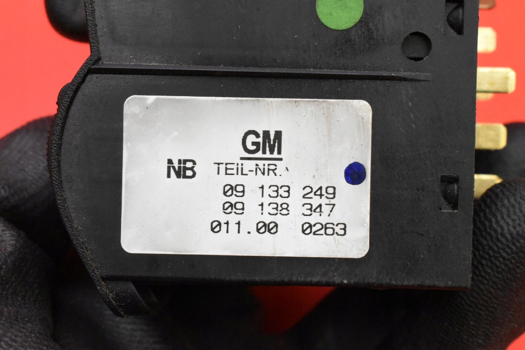 switch light switch 09133249 OPEL ZAFIRA A 99-03