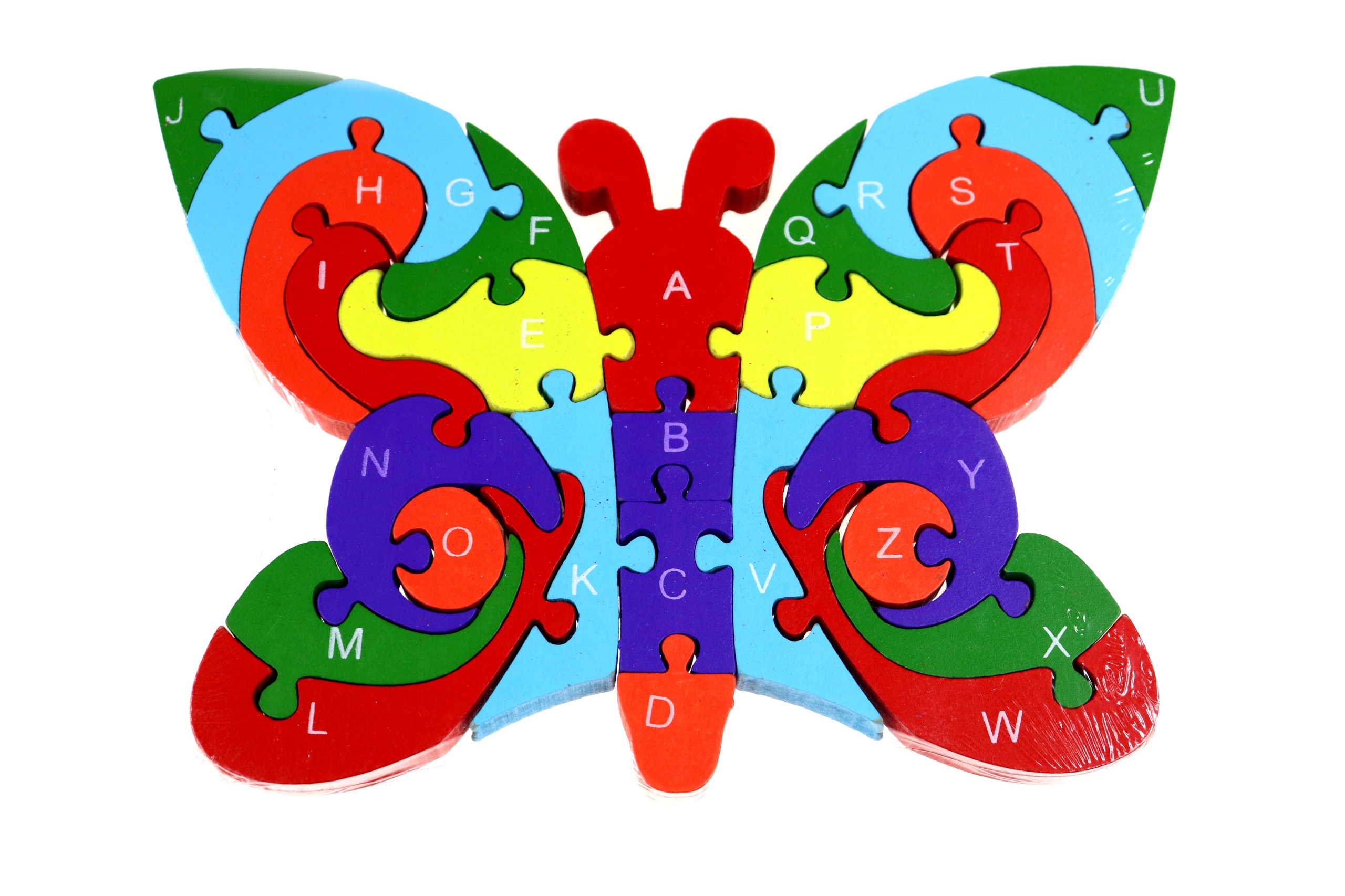 

Puzzle Edukacyjne Układanka Drewniane WZOR16 26el