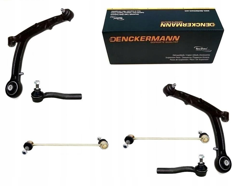 Ramena Koncovky Spojek Fiat Panda II 2003 Přední Sada 6 Ks