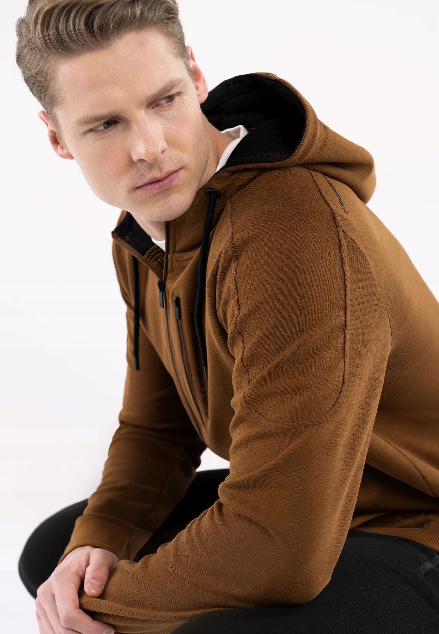 MĘSKA BLUZA Z KAPTUREM ROZPINANA VOLCANO B-NORD 3XL