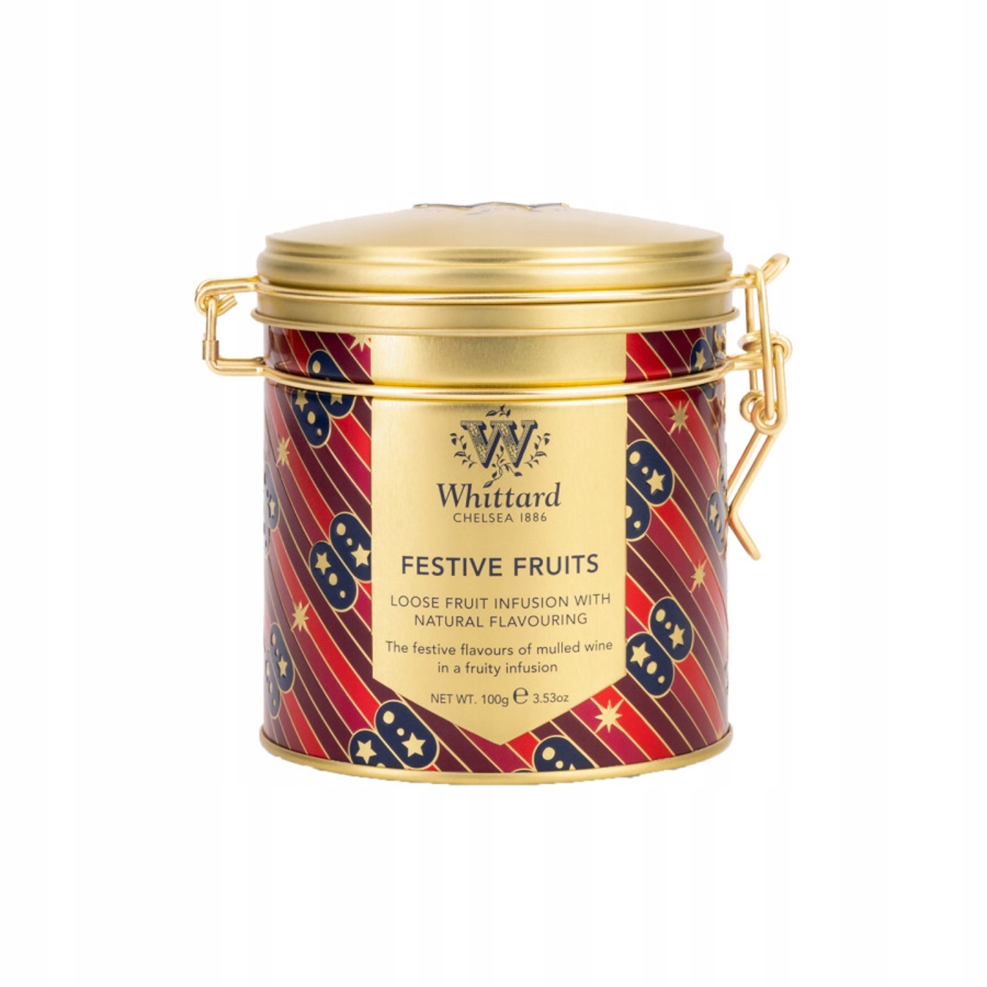 Ovocný čaj Whittard z Chelsea Festive Fruits, 100 g