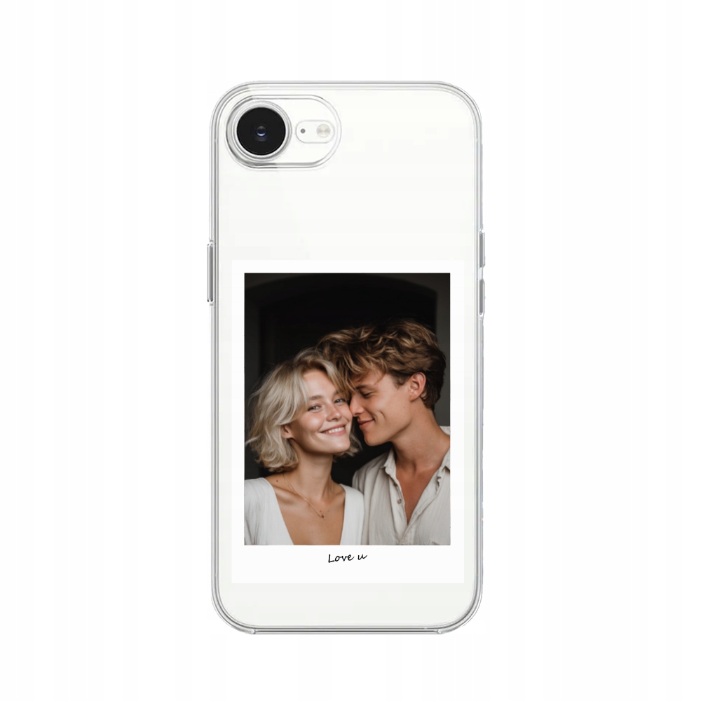 Etui do iPhone 16e personalizowane, Polaroid z własnym zdjęciem