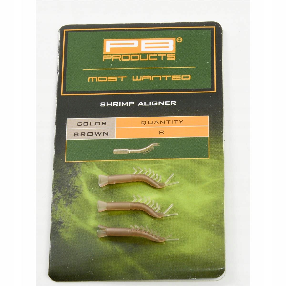 Pb Products Shrimp Aligner Brown 8szt pozycjoner krewetka