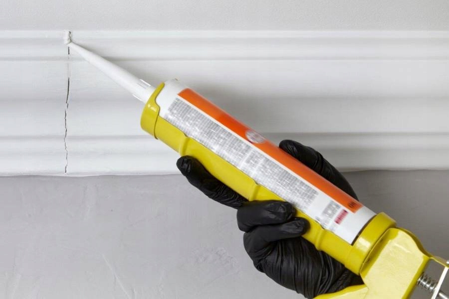 Listwy Espumo 201 AKRYL Biały MASKUJĄCY uszczelnia Wysokość 60 mm