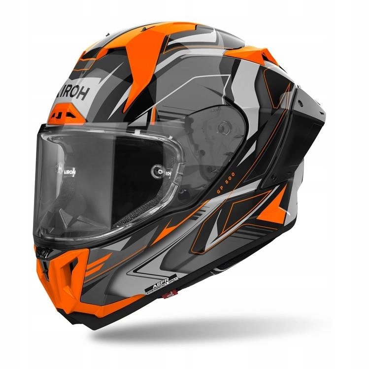 Helma Airoh GP800 Must Orange Gloss oranžovo šedá čierna Darčeky