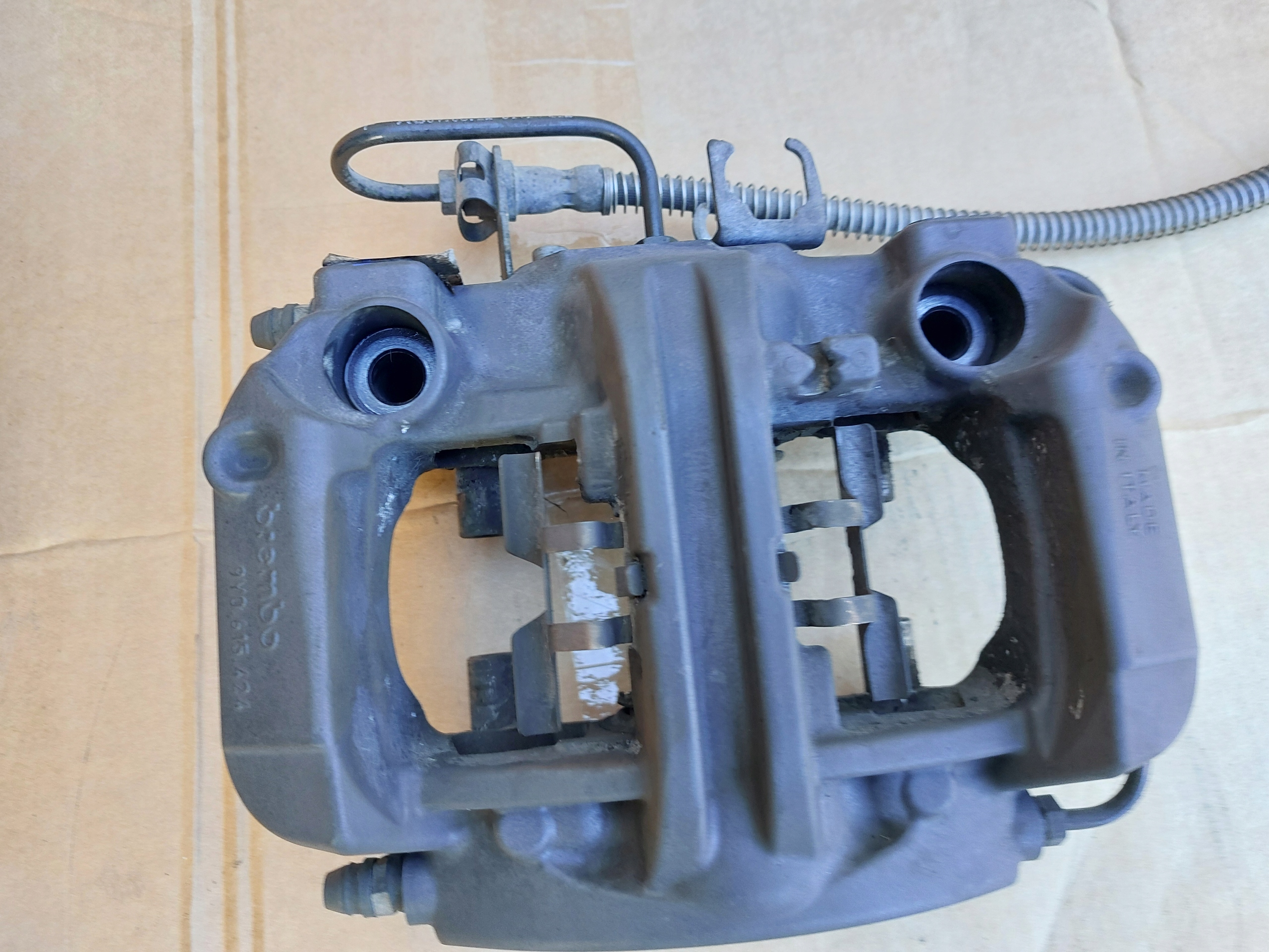 caliper brake right rear part CAYENNE III 22r 9Y0615424