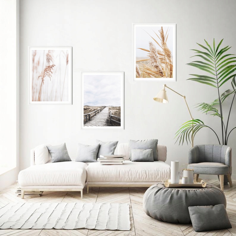 ZESTAW 3 A4 PLAKAT MODNY OBRAZ BOHO TRZCINA NATURA Nazwa magnetyczne studio