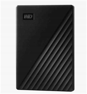 Wd My Passport portable 1TB Ext, 2,5" USB3.0, Worldwide 2019, Black