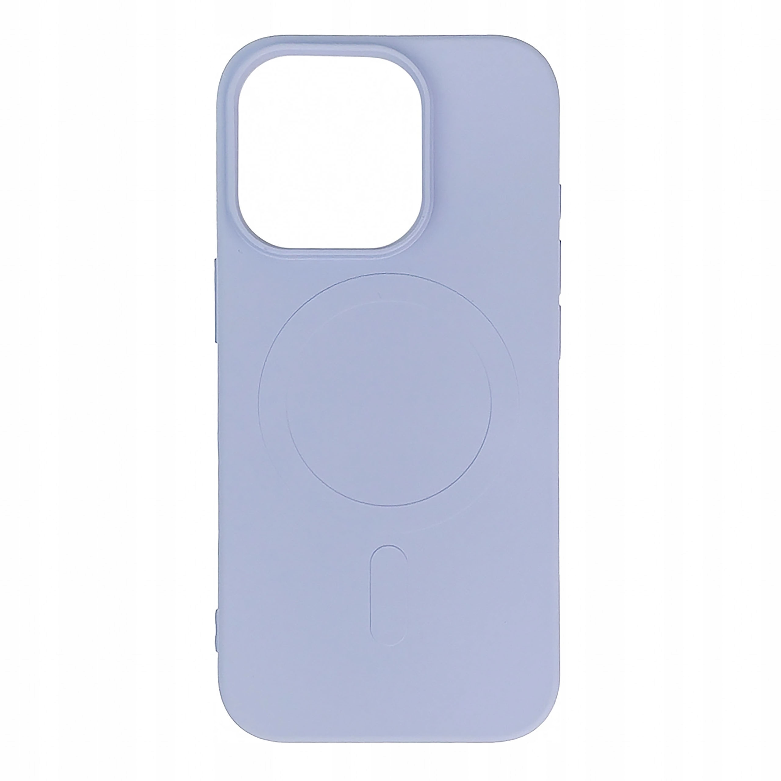 Etui plecki Liquid Silicone Case MagSafe do iPhone 16 Pro lawendowe