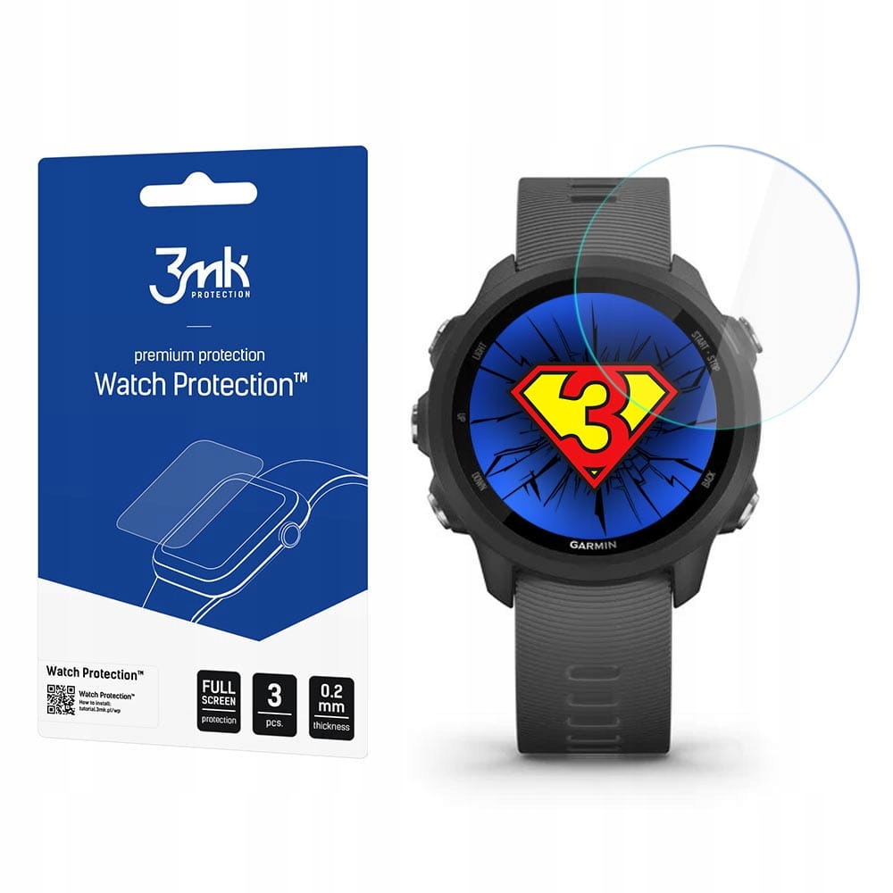 

Ochrona na ekran smartwatcha Garmin Forerunner 245