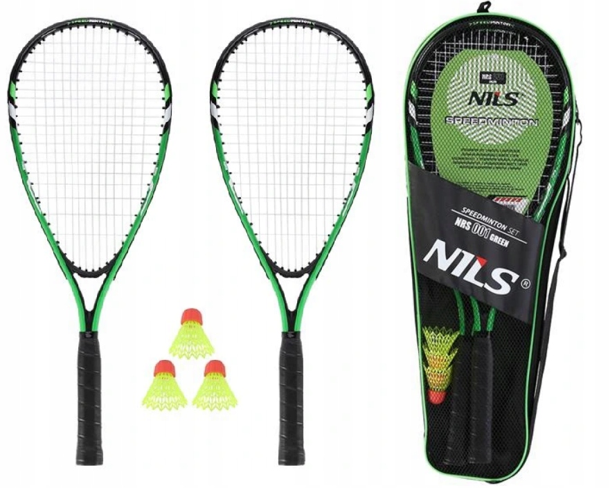 

Speed Badminton Crossminton Zestaw Rakiet Lotki