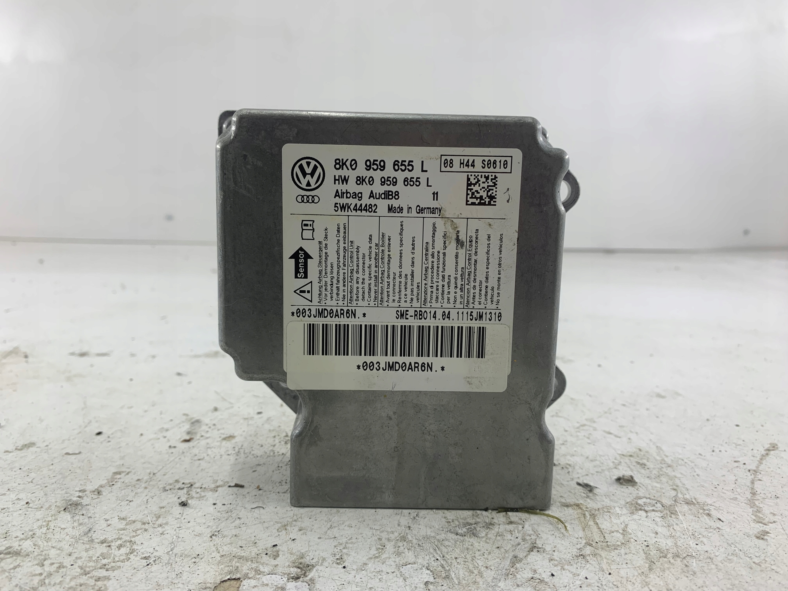 AUDI A4 B8 SENSOR modulo airbag 8K0959655L