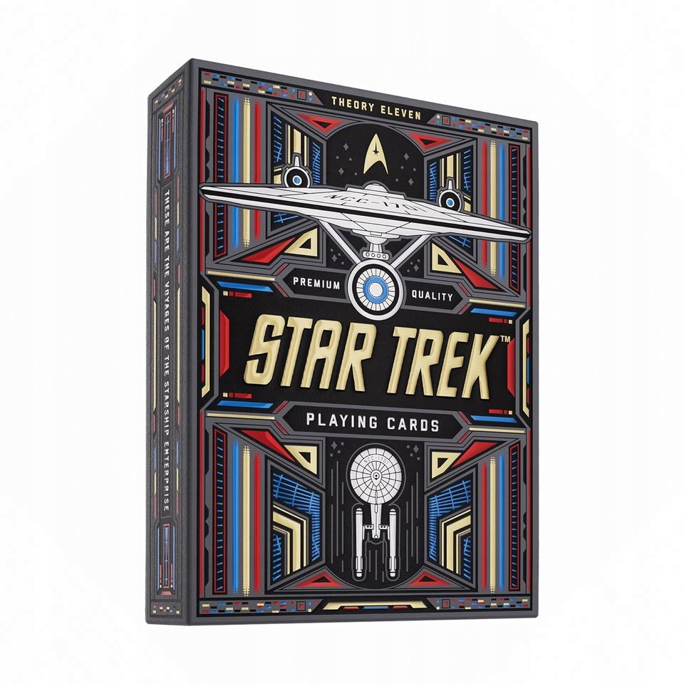Theory11 STAR TREK Dark (standard poker size) karty klasyczne