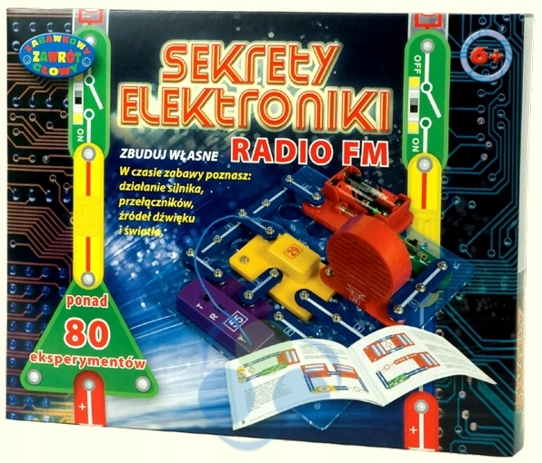 

Sekrety elektroniki 80 eksperymentów + Radio Fm