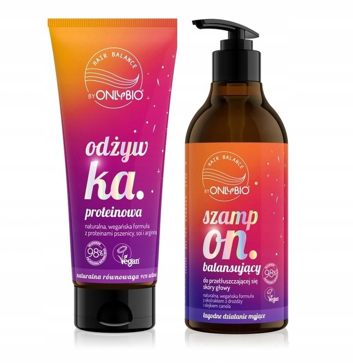

Zestaw Onlybio Only Bio Szampon Odżywka