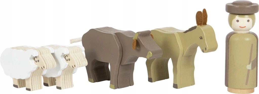 small foot Vianočný drevený betlehem