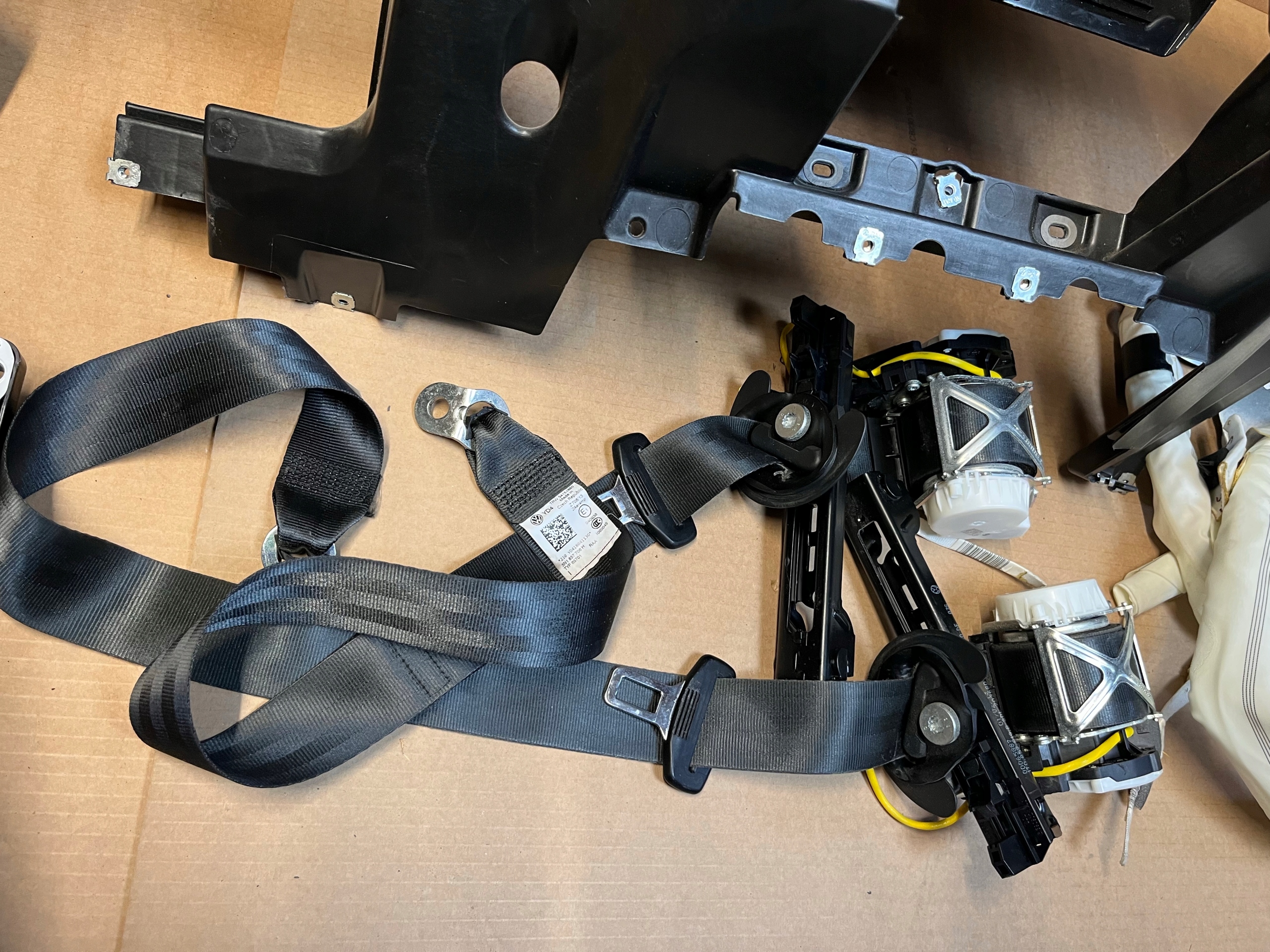 консоль vw Tiguan I 5N0 2007-2014 торпеда РЕСТАЙЛИНГ