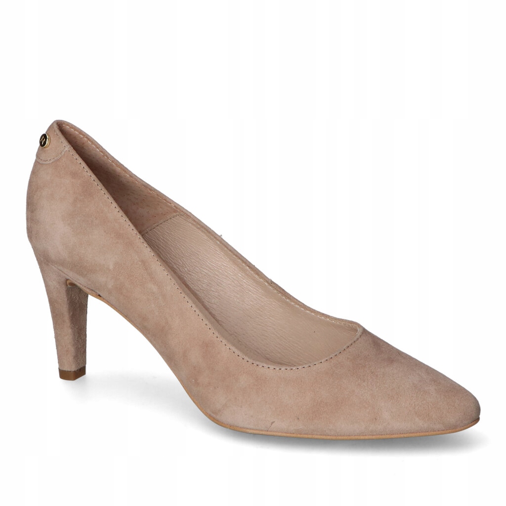 Boty Ryłko 7H205_T2_4RG Béžový semiš 35