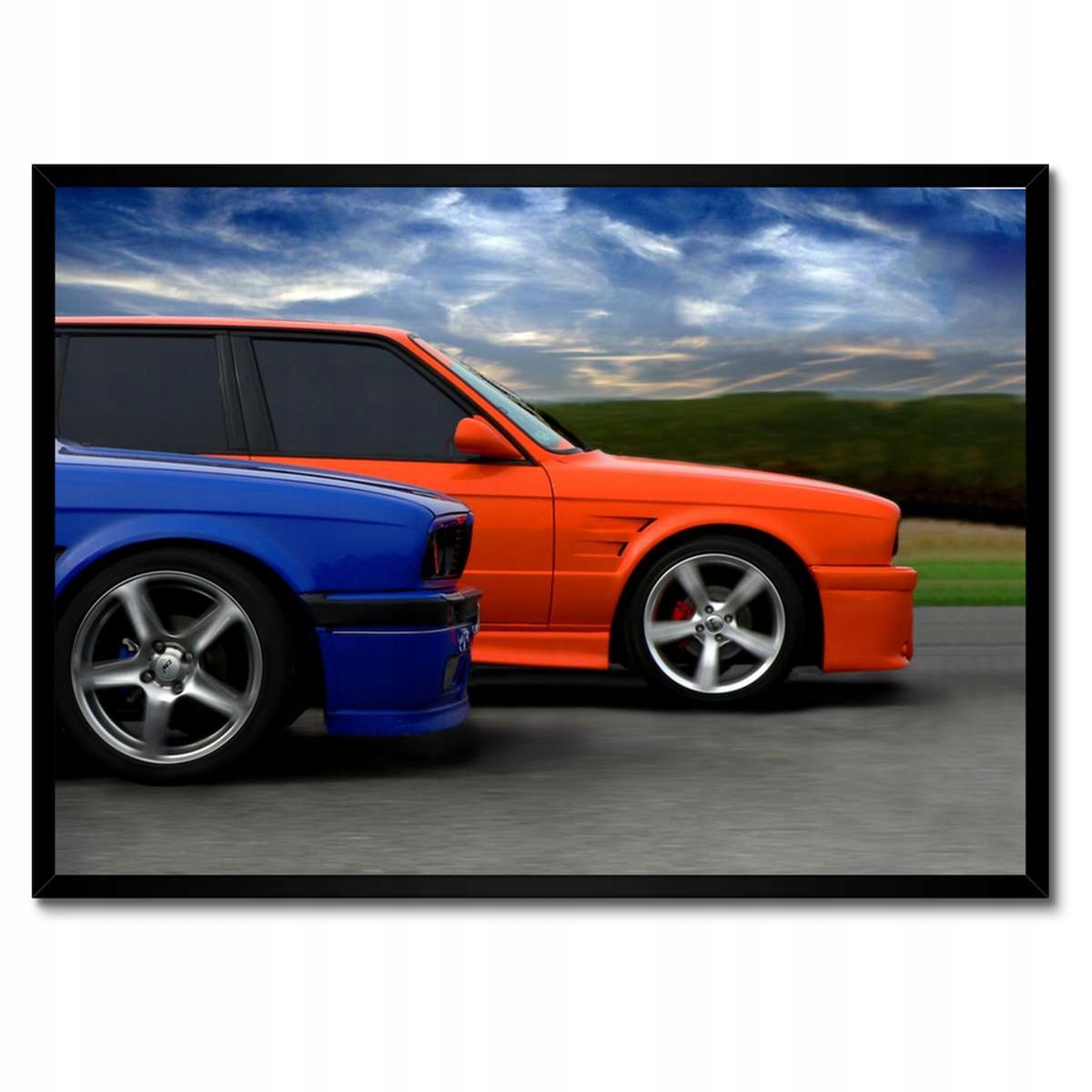 Plakáty v rámu 70x50 Závodní Bmw