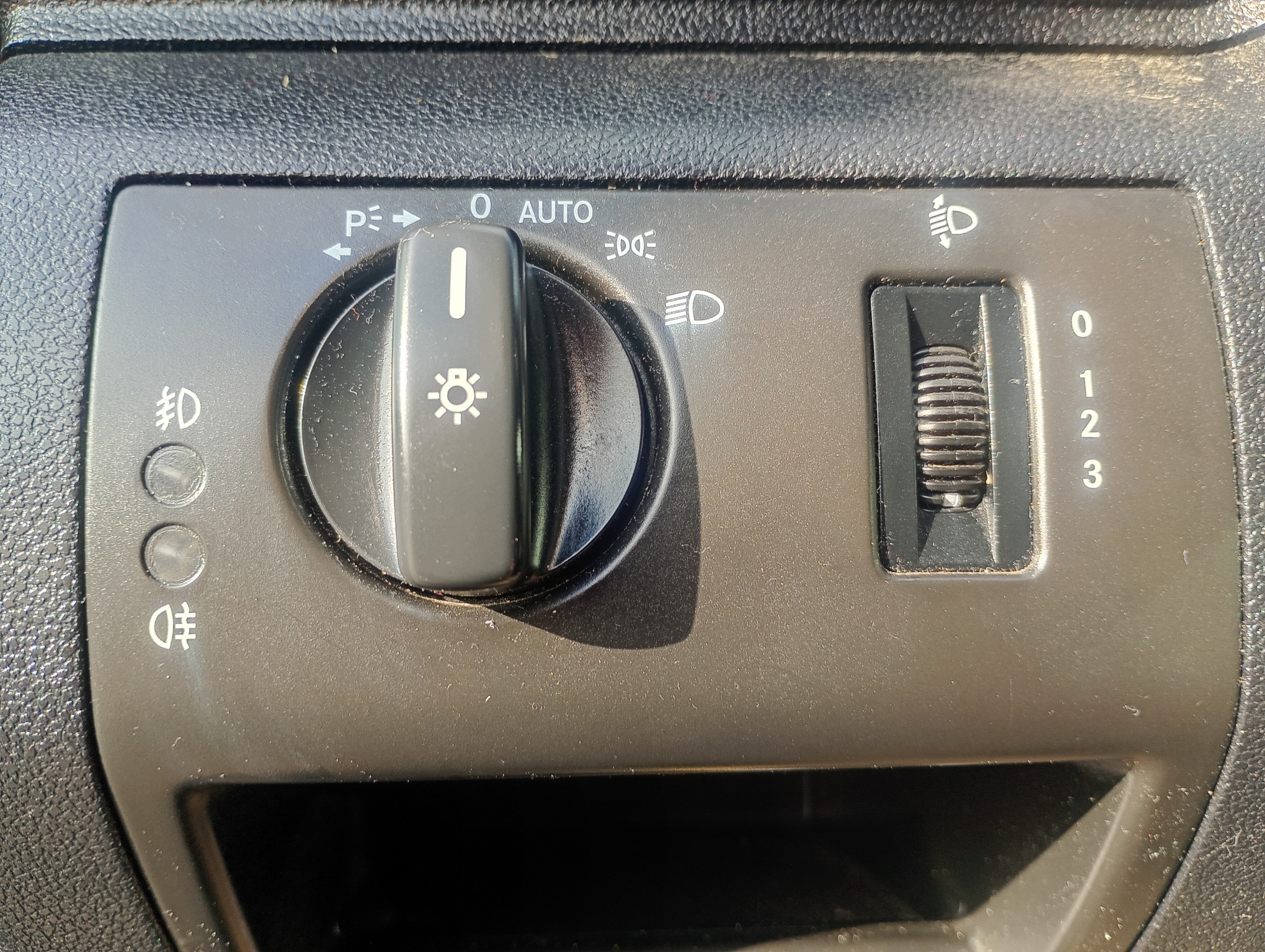switch switch PANEL of the lights Mercedes A-KLASA W169 04-12