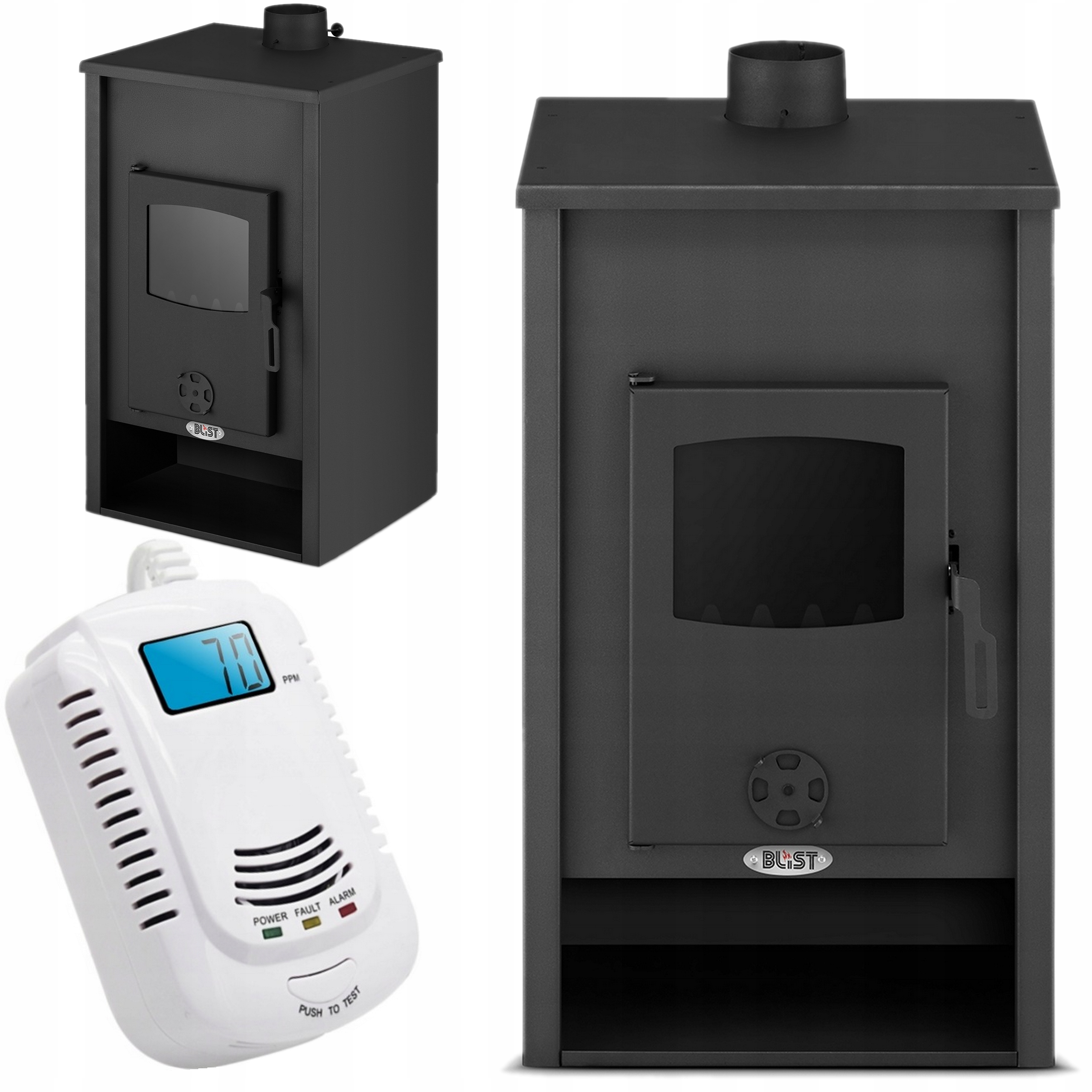 Kamna krb koza s vodním pláštěm kotel Co 19,4 Kw 19 l do 194 m2