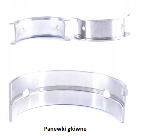 Wał korbowy z panewkami MITSUBISHI 2.4D 4D55 Typ silnika Diesel