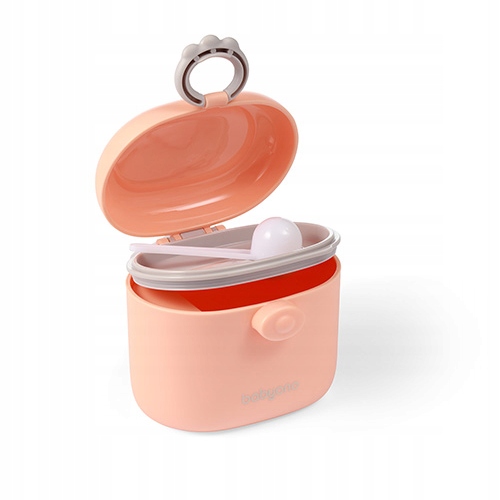 BABYONO POJEMNIK PRZENOŚNY NA MLEKO W PROSZKU Z ŁYŻECZKĄ