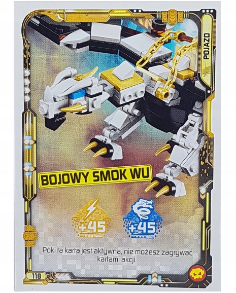 Karta Lego Ninjago Seria 5 Bojowy Smok Wu 118