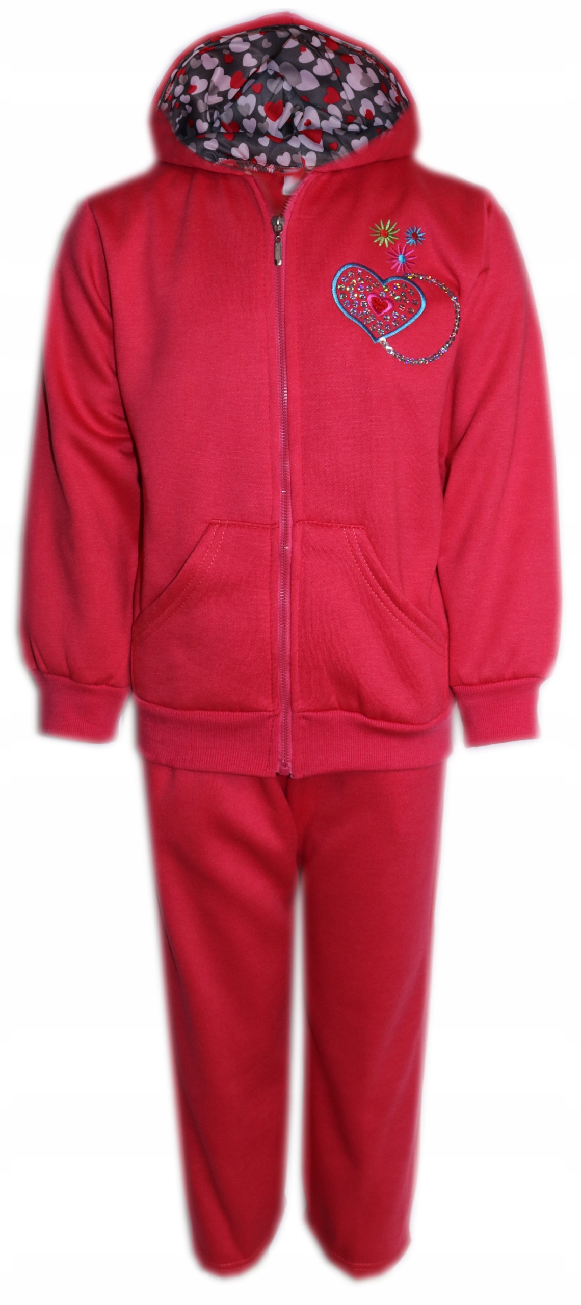 

Dresy dziewczęce Ocieplany dres dziewczęcy 98-104
