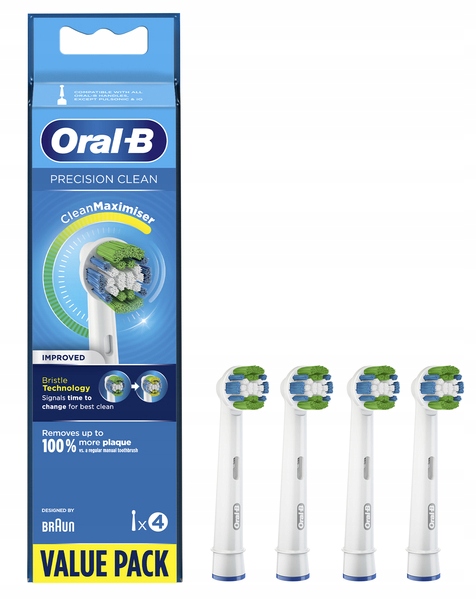 Oral-b Precision Clean Maximiser 4x Końcówka Wymienna Do Szczoteczki