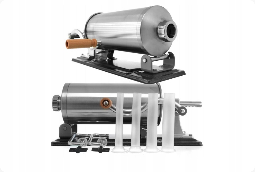 Levně Plnička na klobásy 4 kg, horizontální mlýnek na klobásy a uzeniny