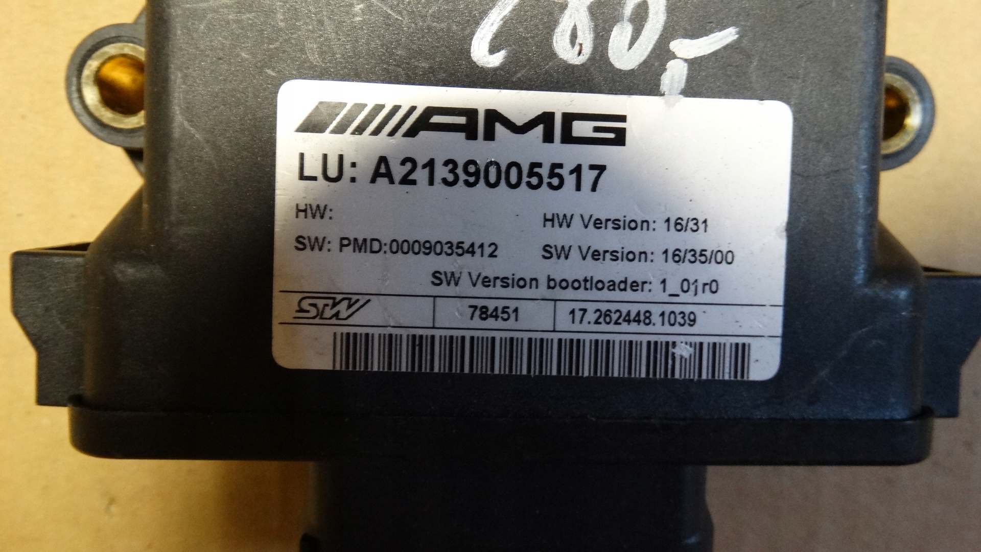 IDEALNY module control unit MERCEDES W213 E63 1 9