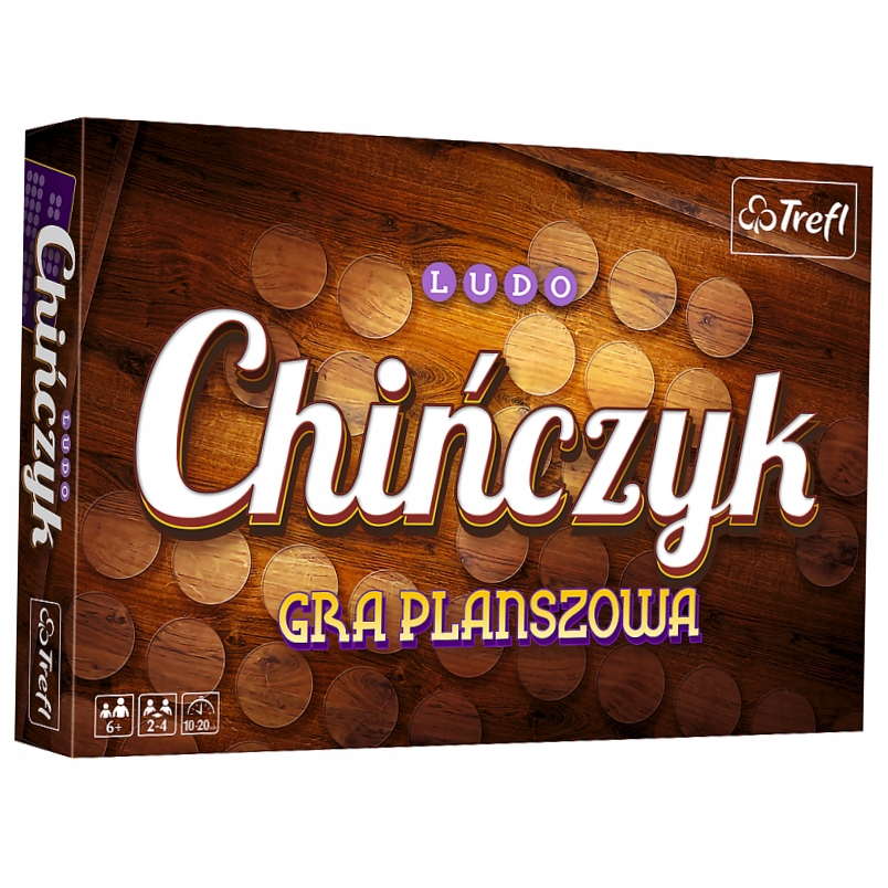 Chińczyk klasyczny. Gra planszowa. Trefl. 01682.