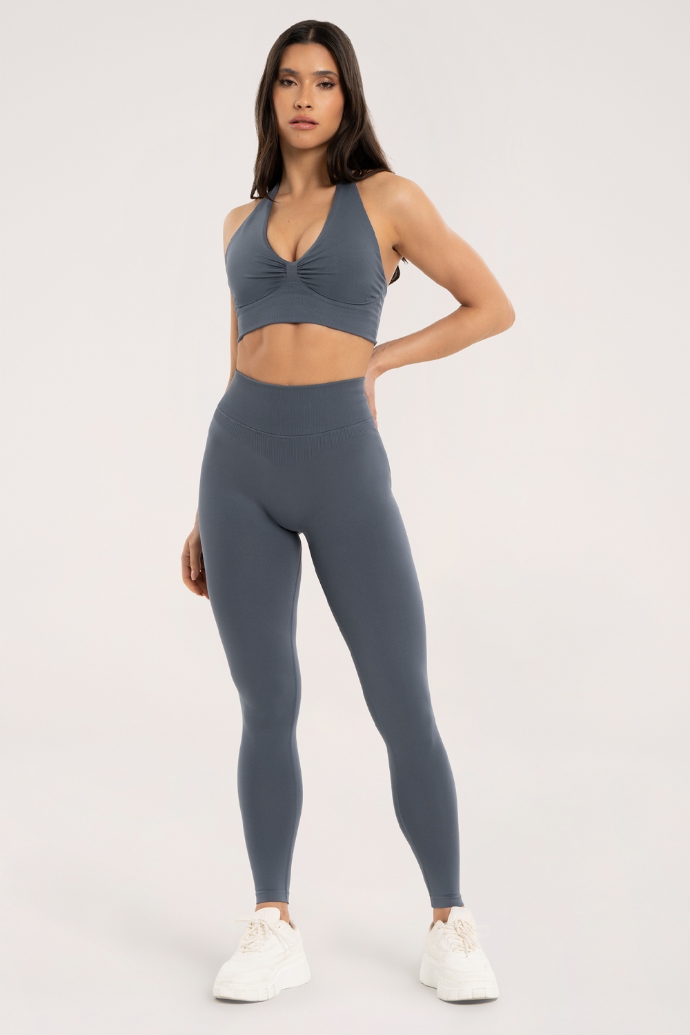 Gym Glamour Leginsy Seamless lift moonlight L