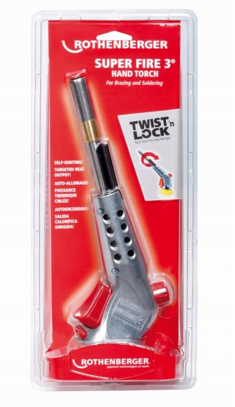 PALNIK SUPER FIRE 3 Basic set Rothenberger 35436