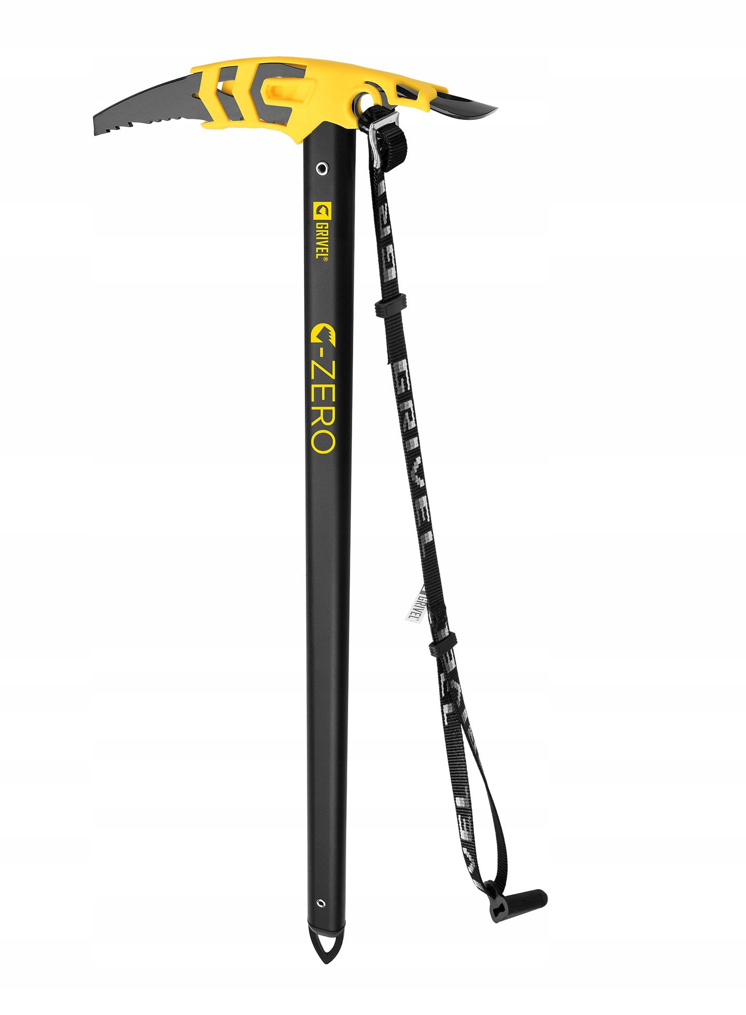 Turistický čekan Grivel G Zero černá/černá 58 cm