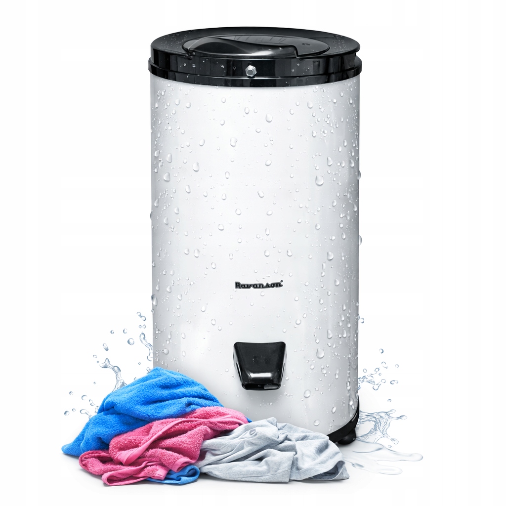 Wirówka Do Prania Ravanson XPB2800BX 6 Kg 2800 Obr/min Biała Stal Inox Pro
