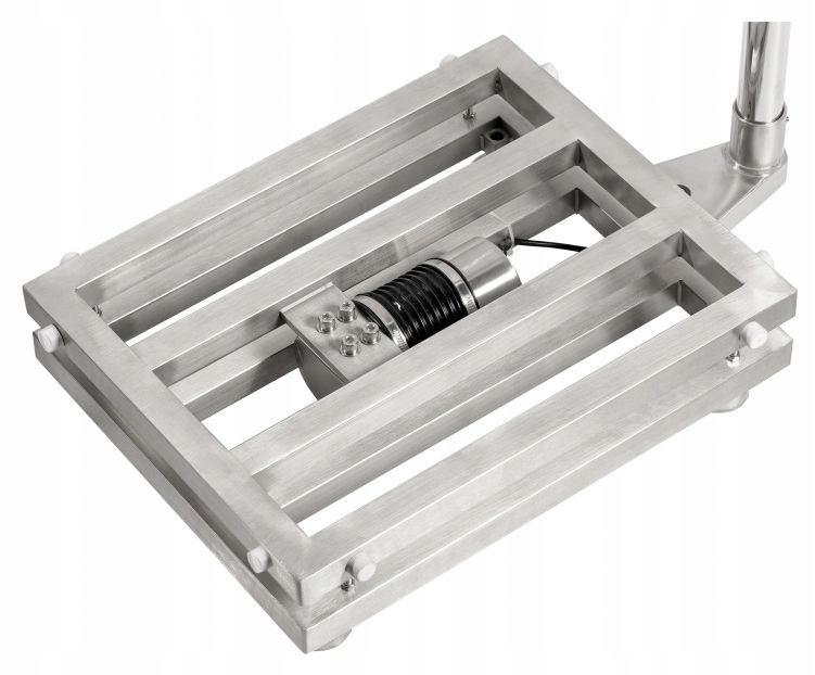 Waga platformowa nierdzewna z legalizacją 150kg 50g 50x40 cm Satis HW-SS-L
