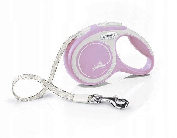 

Flexi Smycz New Comfort M taśma 5m 25kg Różowa
