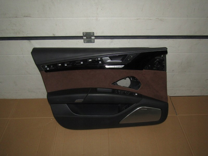 AUDI A8 D4 4H0 TAPICERKA BOCZEK DRZWI PRZOD PRZEDNI lewy BANG OLUFSEN B&O