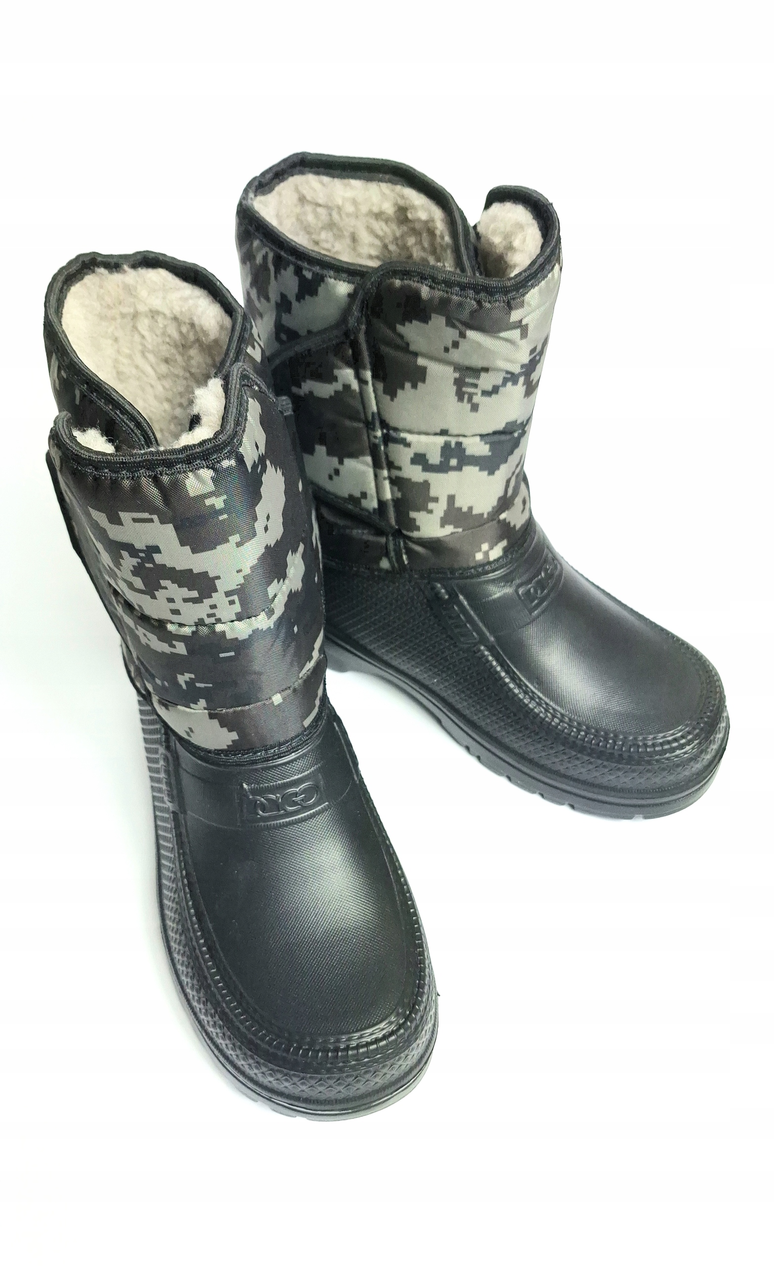 ŚNIEGOWCE MĘSKIE PIANKOWE KALOSZE LEKKIE WODOODPORNE OCIEPLANE Marka inna