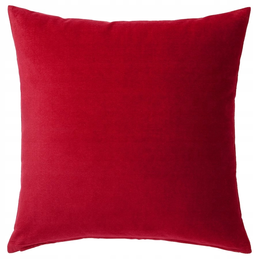 

Ikea Sanela Poszewka czerwony aksamit 50x50cm