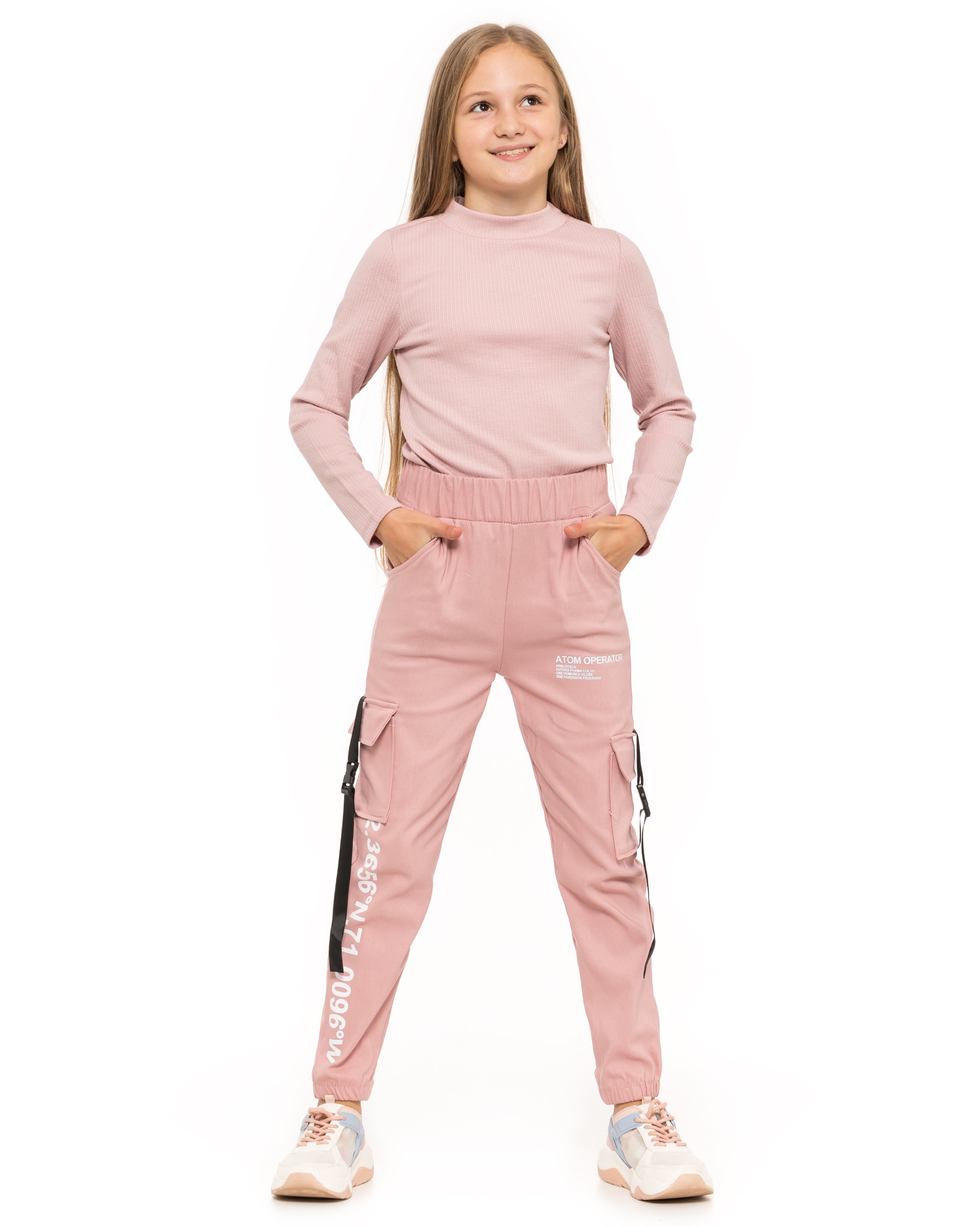 

Dziewczęce Spodnie Bojówki Z Kieszeniami 146/152