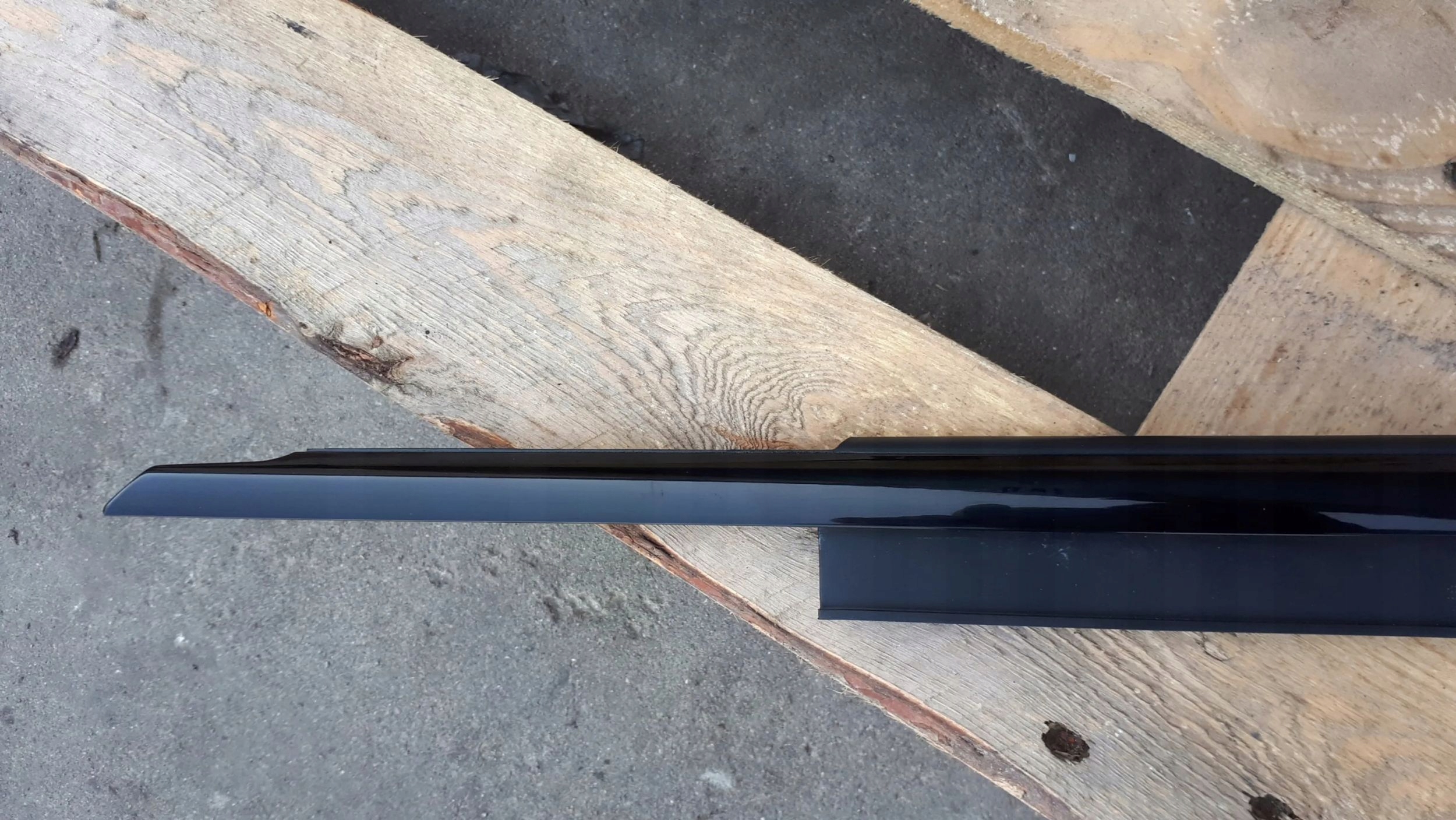 S7 4G A7 moulding dust door left front black SLINE 4G8853283G