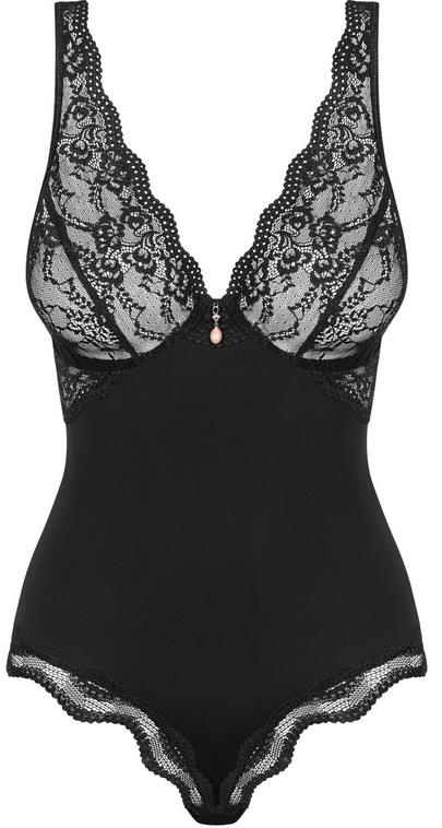 OBSESSIVE BODY KORONKOWE LUVAE CZARNE S/M Kolekcja Luvae